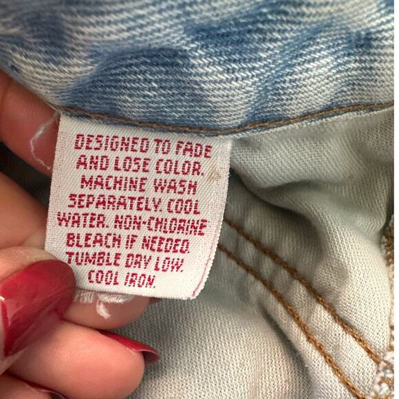 Vintage Marithé + François Girbaud Jean Cut Off Shorts, Size 5/6, EUC - Picture 4 of 5